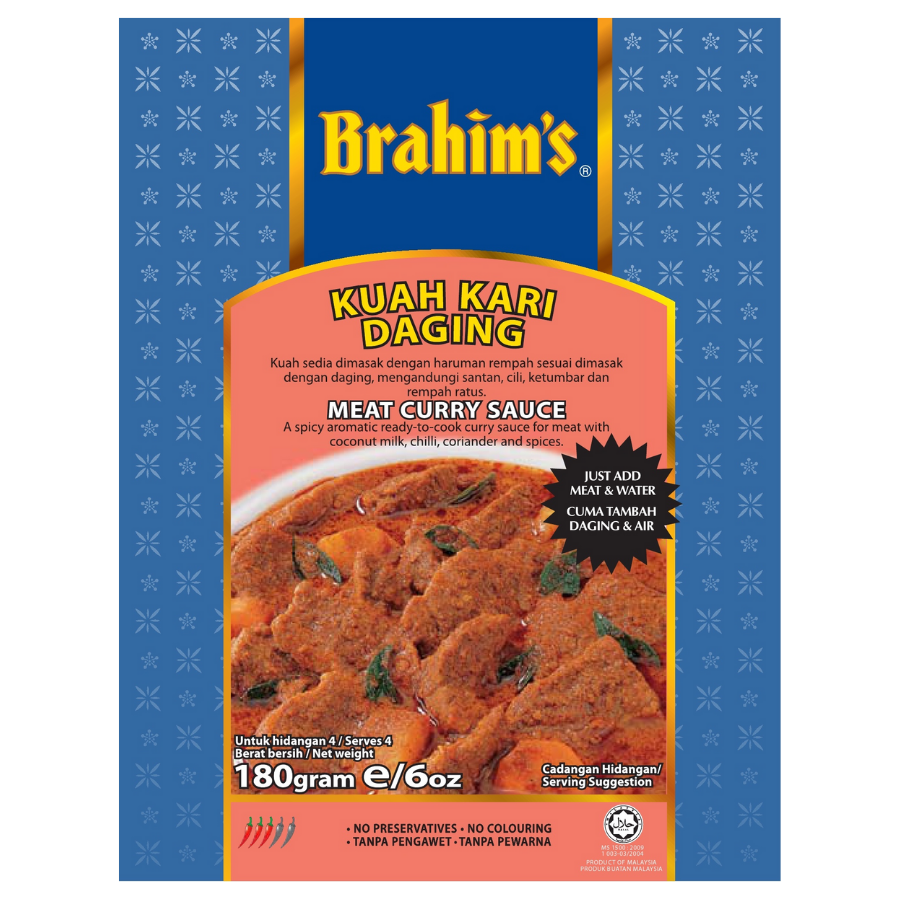 Brahim Meat Curry Sauce 180g
