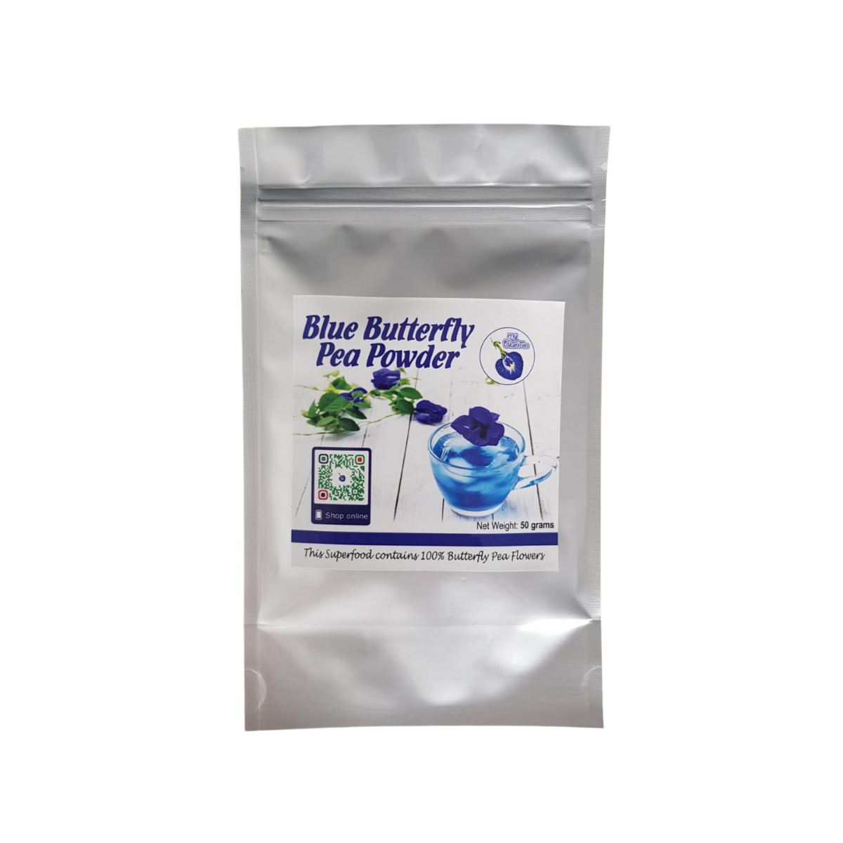 Blue Butterfly Pea Flower Powder 50g