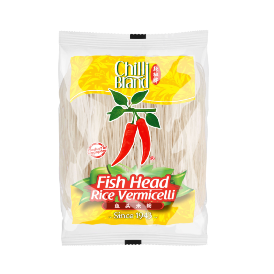 Chilli Brand Fish Head Rice Vermicelli 400g (BB: 08.05.25)