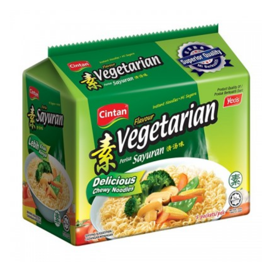 Cintan Vegetarian Noodle 5x73g Pack (BB: 20.03.25)