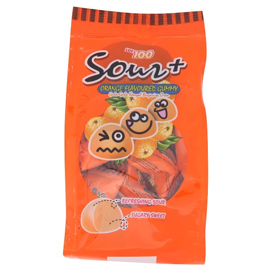 Cocoaland Lot 100 Sour+ Gummy Orange 100g