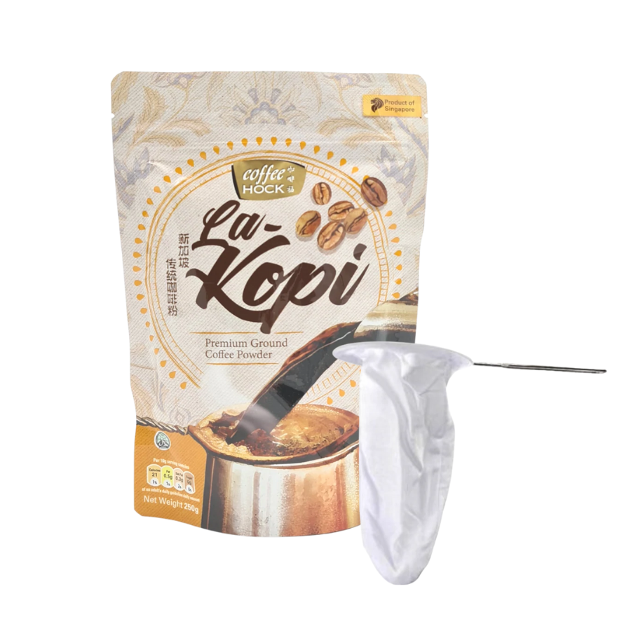Coffee Hock La-Kopi Premium Ground Coffee Powder 250g