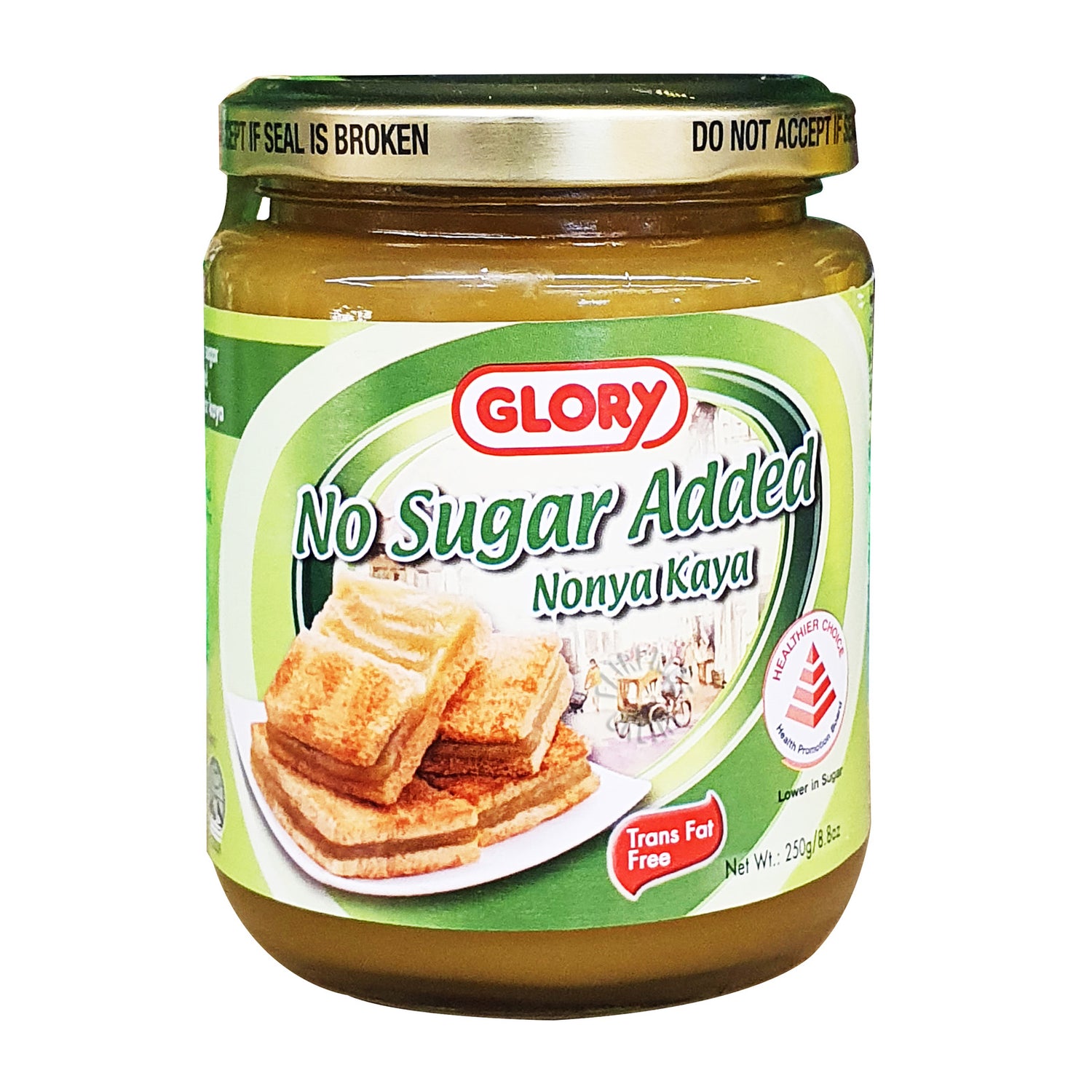 Glory No Sugar Added Nonya Kaya 250g