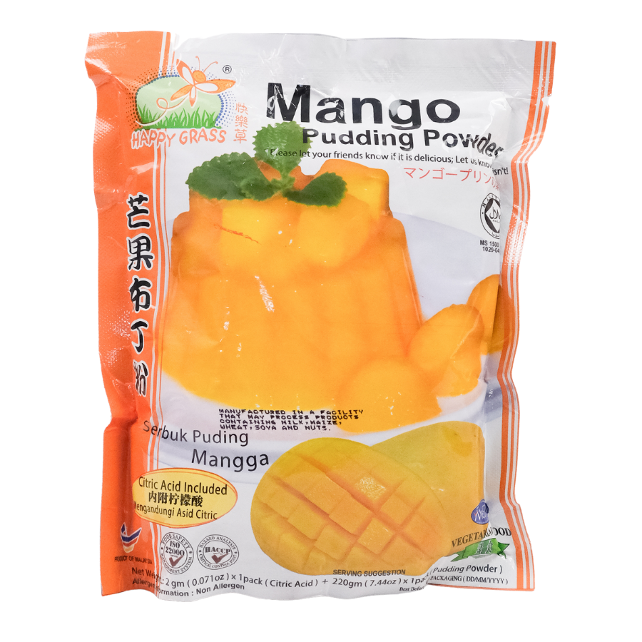 Happy Grass Mango Pudding Powder 220g