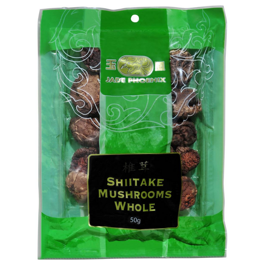 Jade Phoenix Shiitake Mushrooms Whole 50g