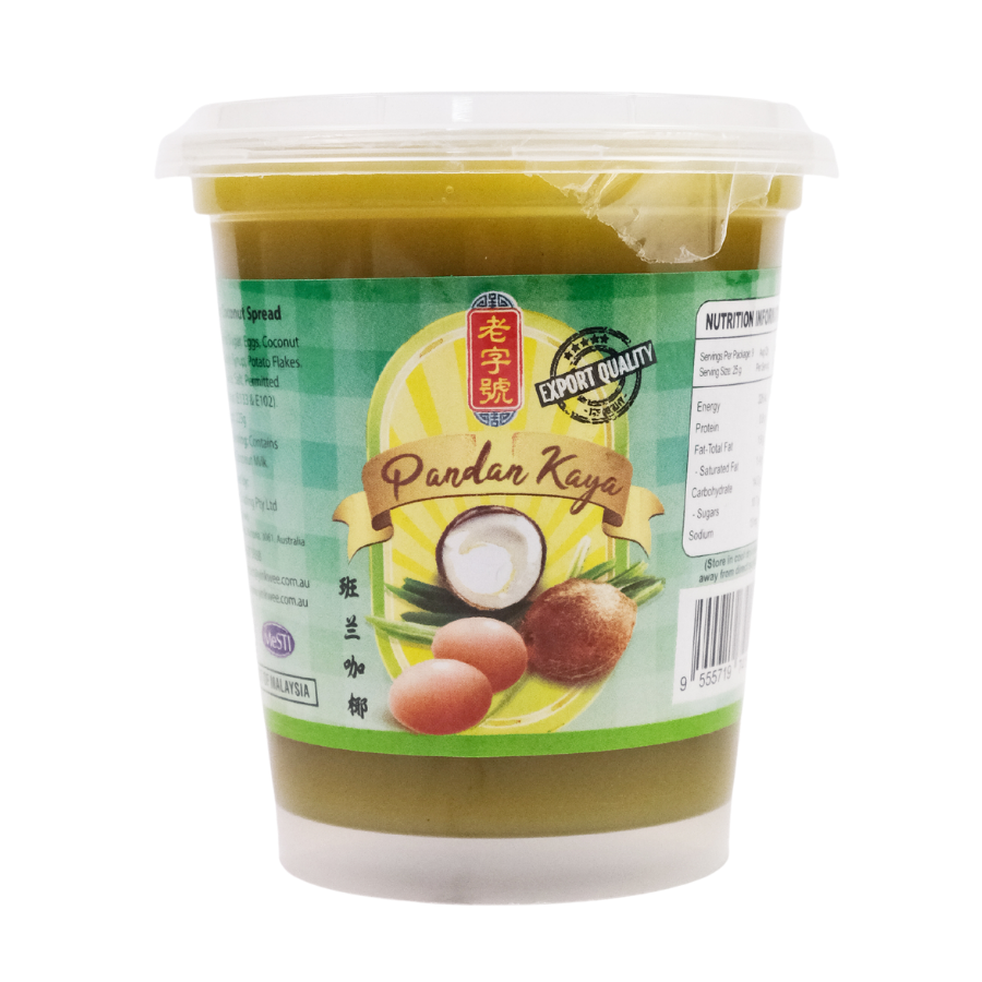 LZH Coconut Spread Pandan Kaya 225g