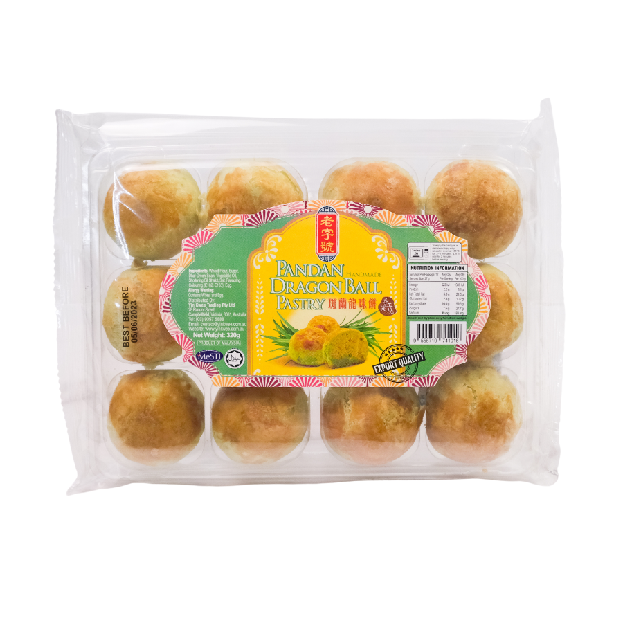 LZH Dragon Ball Pandan Pastry 350g