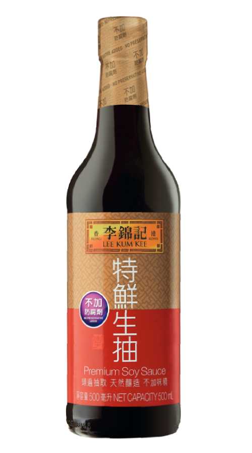 Lee Kum Kee Premium Soy Sauce 500ml (BB: 24.12.25)