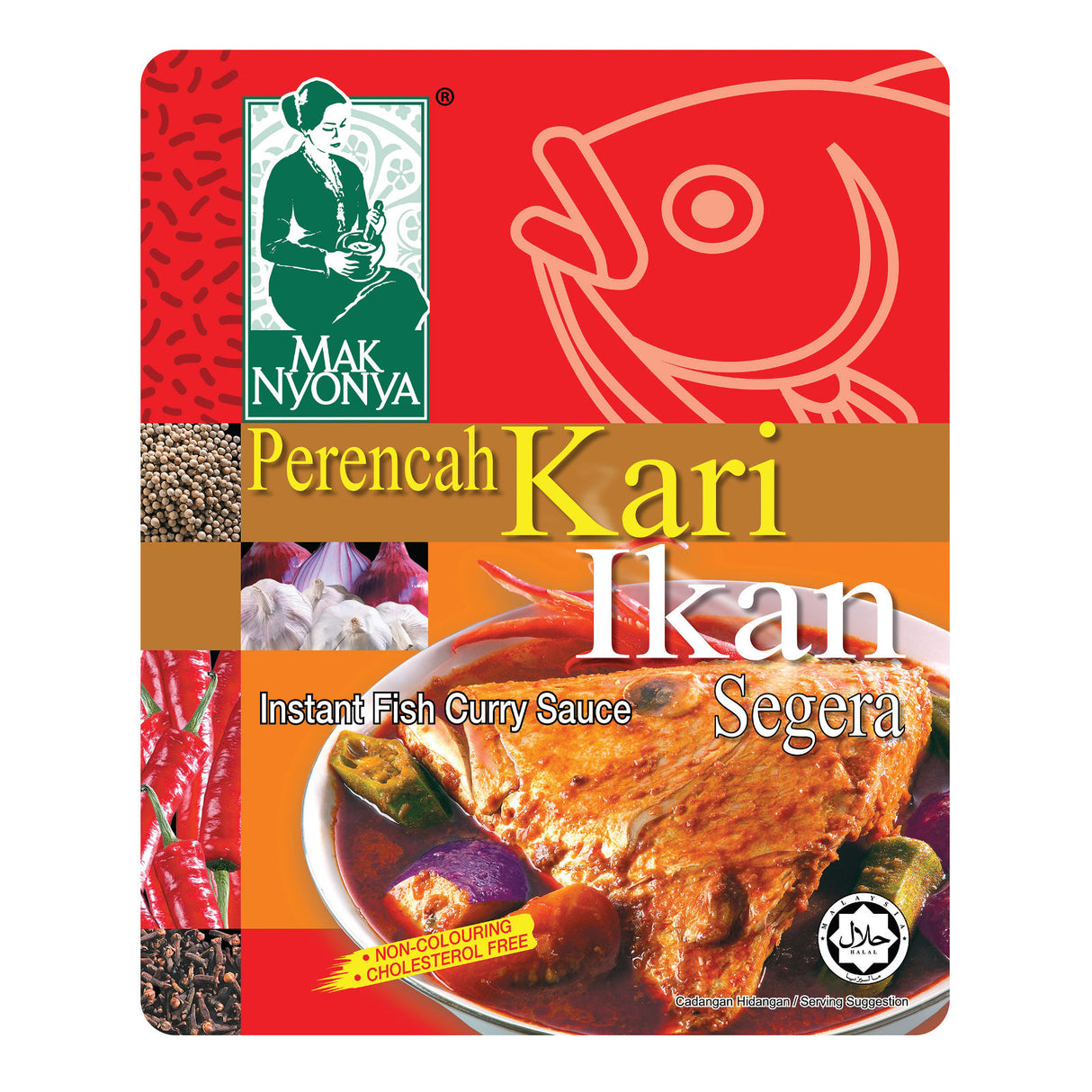 Mak Nyonya Curry Fish Sauce 200g (BB: 21.11.25)