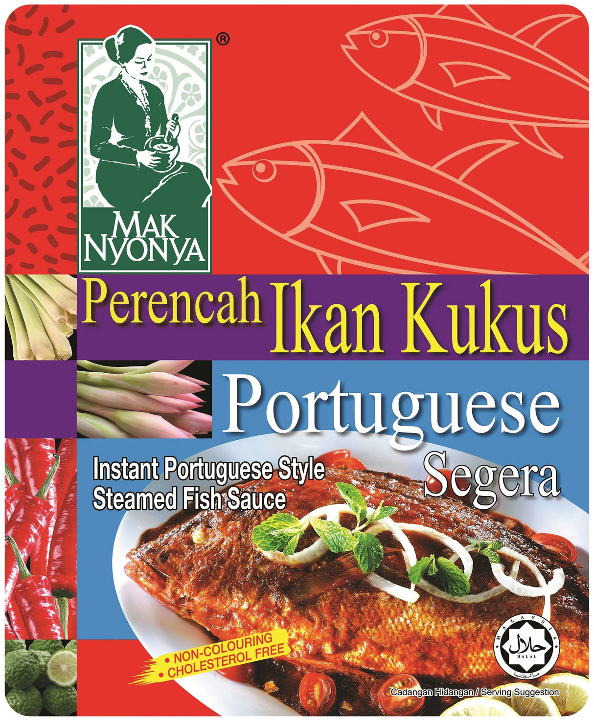 Mak Nyonya Portuguese Style Steamed Fish Sauce 200g