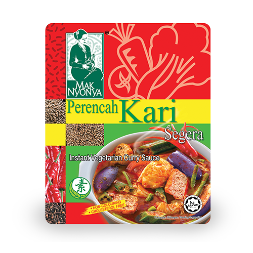 Mak Nyonya Vegetarian Curry Sauce 200g (BB: 15.12.25)