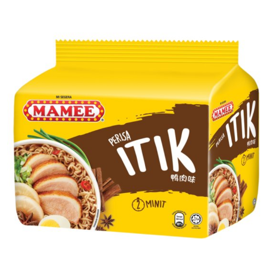 Mamee Duck Flavoured Noodle 5x81g Pack
