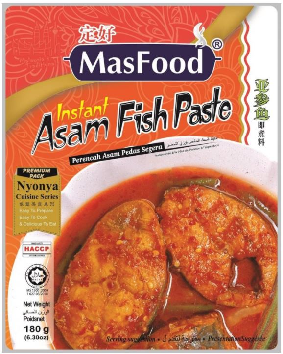 Masfood Asam Fish Paste 180g