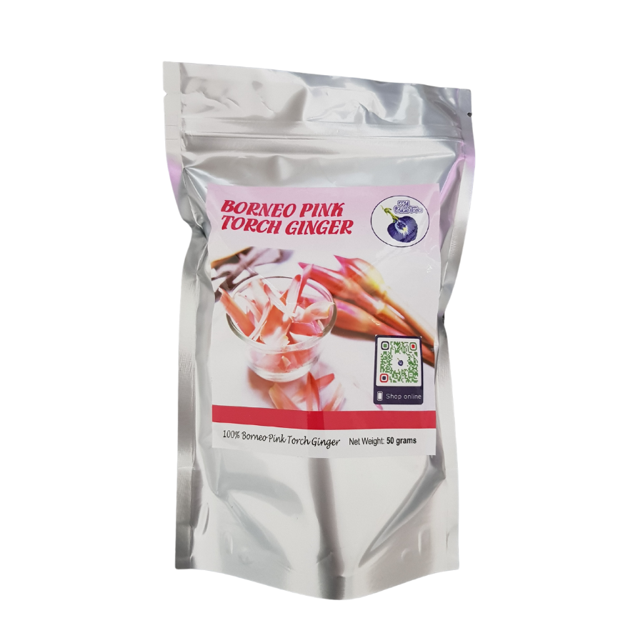 Borneo Pink Torch Ginger (Dried Slices) 50g
