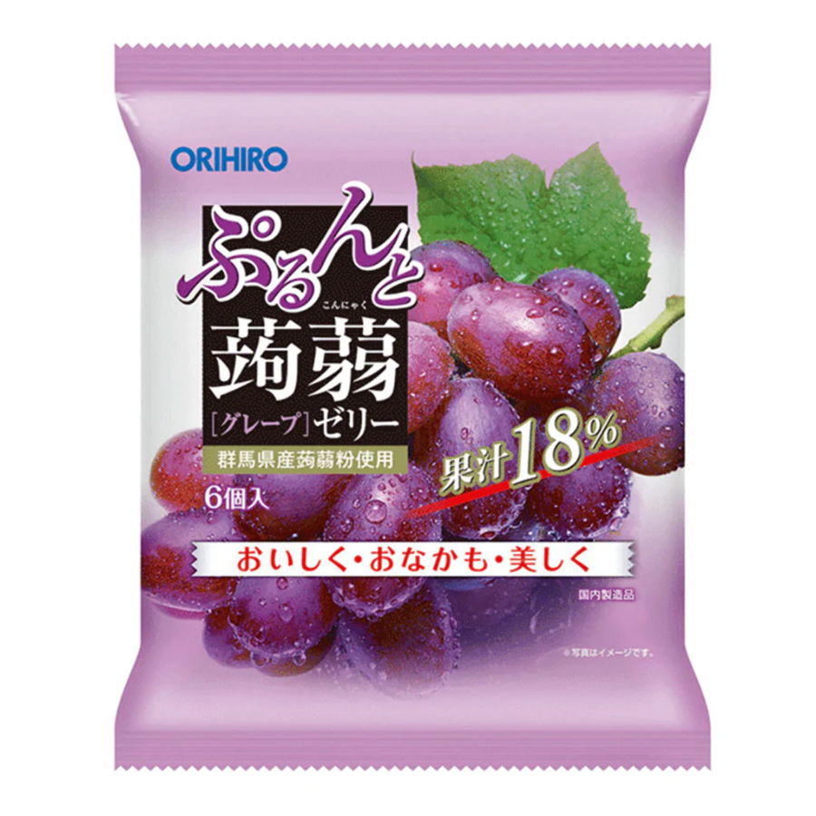 Orihiro Konjac Jelly Grape 120g (BB: 31.10.25)
