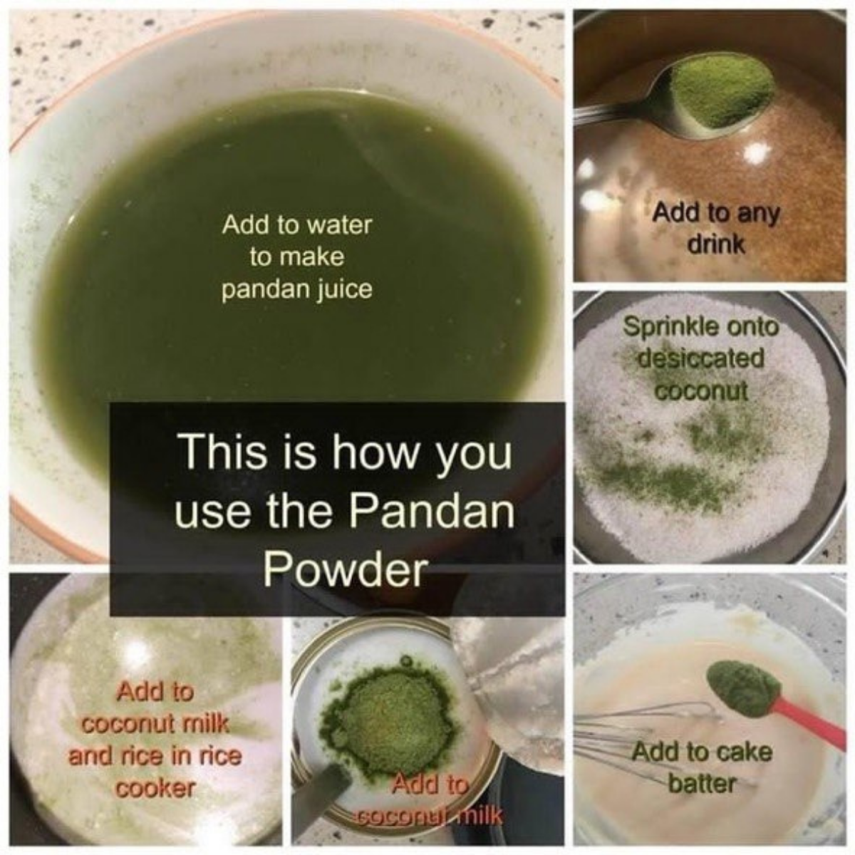 Pandan Powder 50g