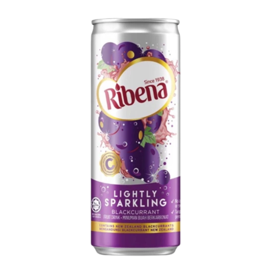 Ribena Lightly Sparkling Blackcurrant 320ml