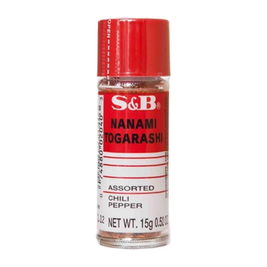S&B Assorted Chili Pepper (Nanami Togarashi) 15g