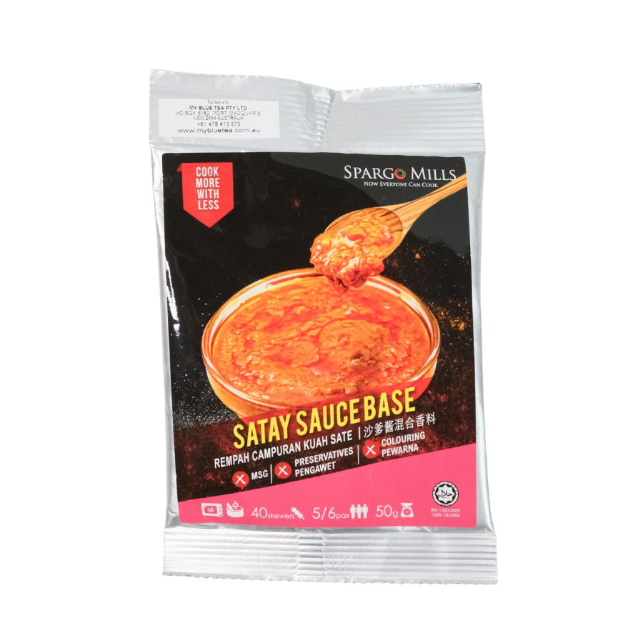 Spargo Mills Satay Sauce Base 50g (BB: 21.08.25)