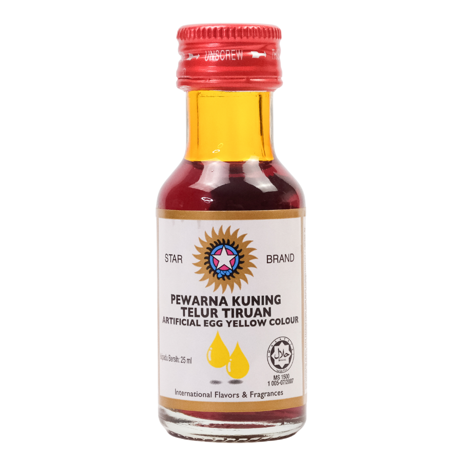 Star Brand Artificial Egg Yellow Colour 25ml (BB: 28.02.25)