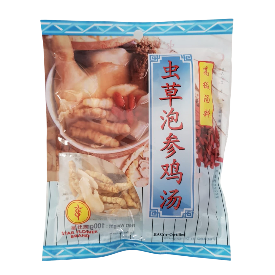 Star Flower Chong Cao Pao Shen Ji Tang Spices 100g