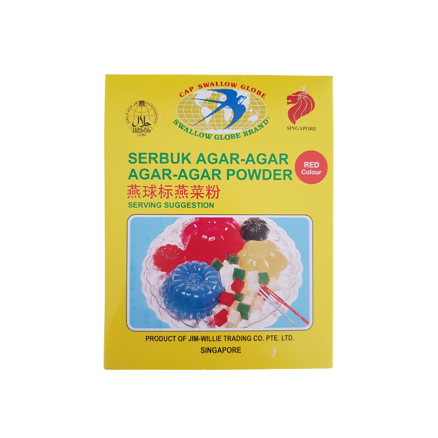 Swallow Globe Brand Agar-Agar Powder (Red) 10g