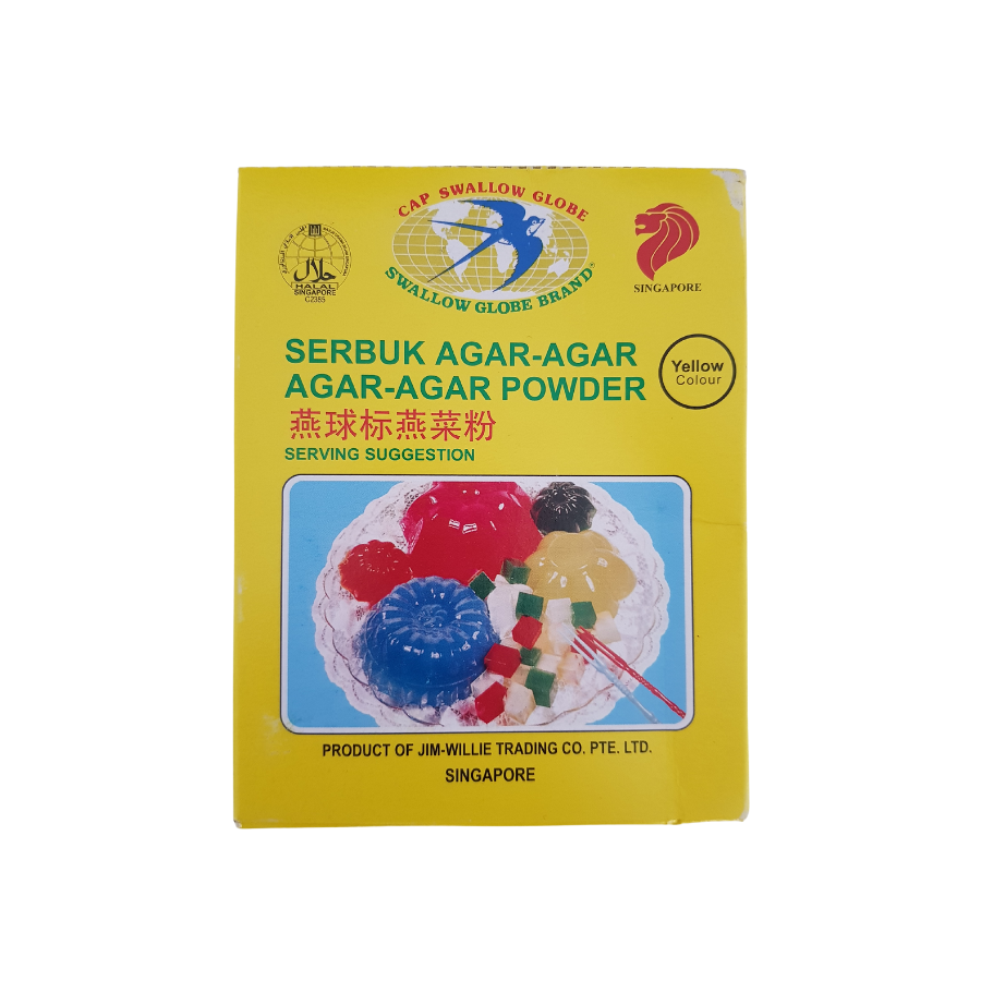 Swallow Globe Brand Agar-Agar Powder (Yellow) 10g