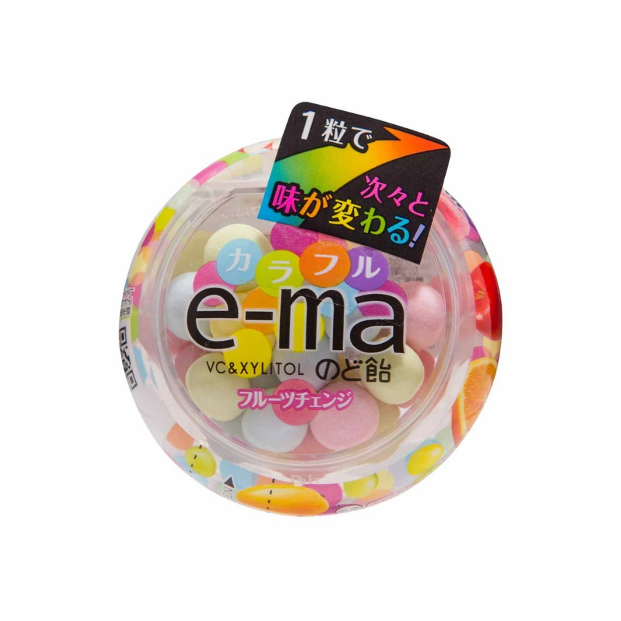 Uha E-Ma Candy Colourful Fruit 33g (EXP: 30.11.25)