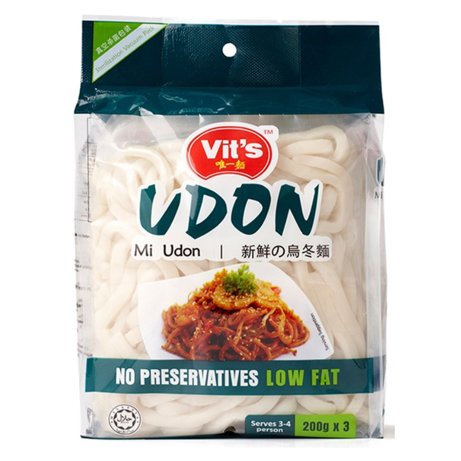 Vit's Fresh Udon 3x200g Pack