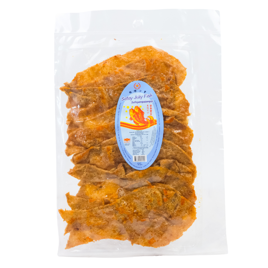 Whale Brand Satay Jelly Fish 120g (BB: 25.03.25)