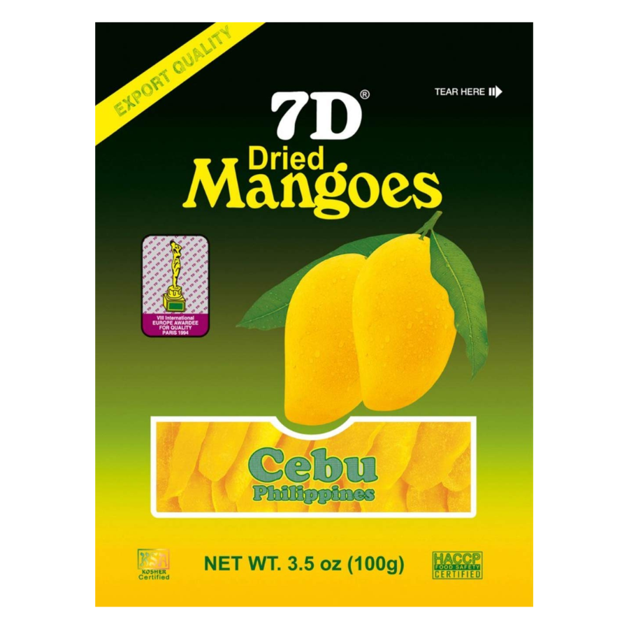 7D Dried Mangoes 100g