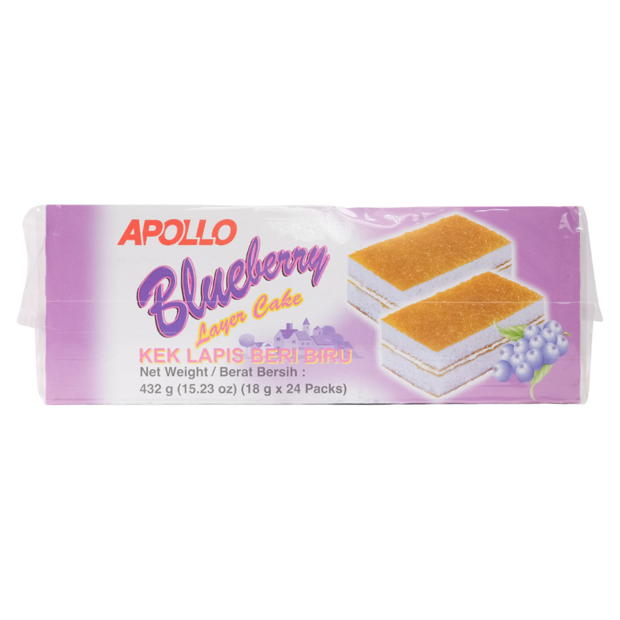 Apollo Blueberry Layer Cake 18x24g
