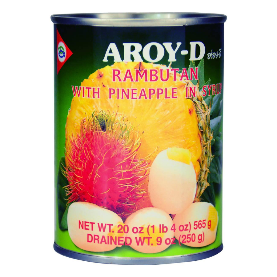 Aroy-D Rambutan & Pineapple in Syrup 565g