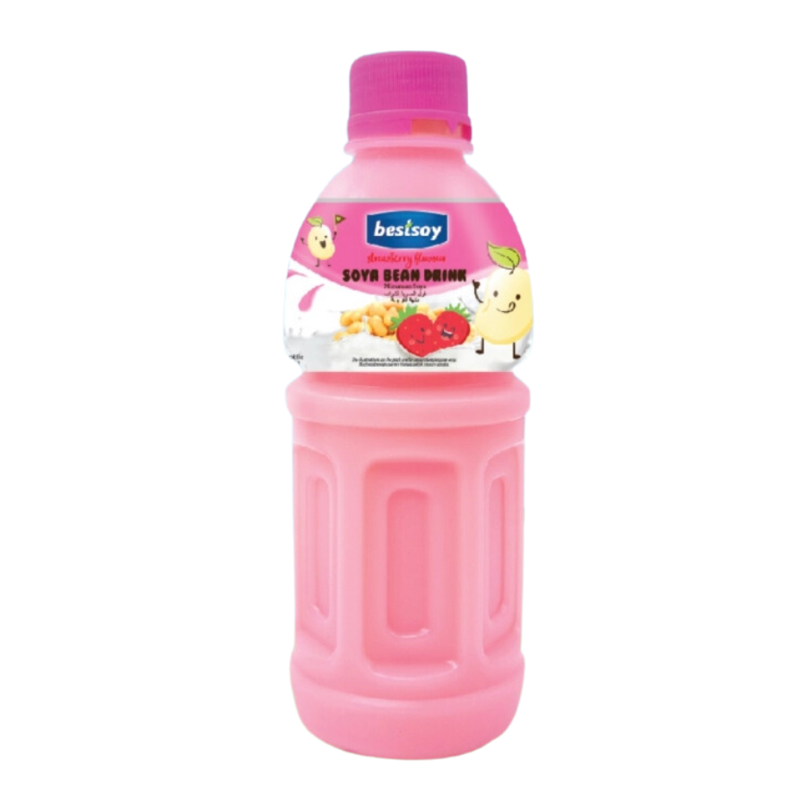 Bestsoy Soya Bean Drink Strawberry 320ml