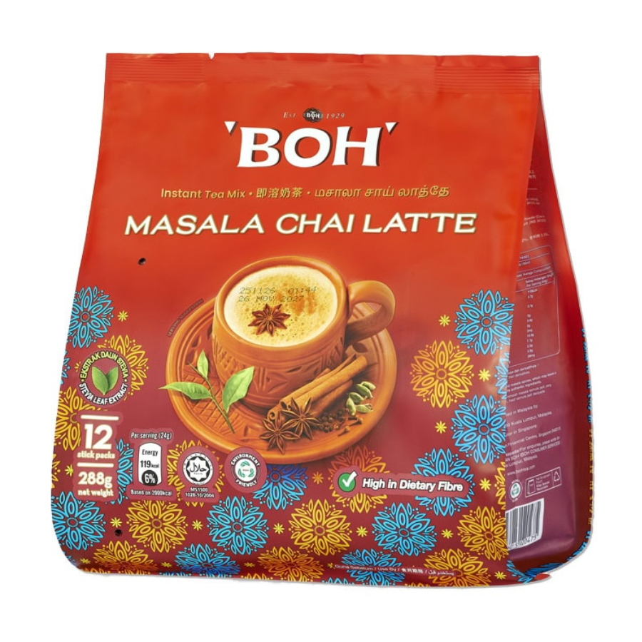 Boh Masala Chai Latte 12x24g