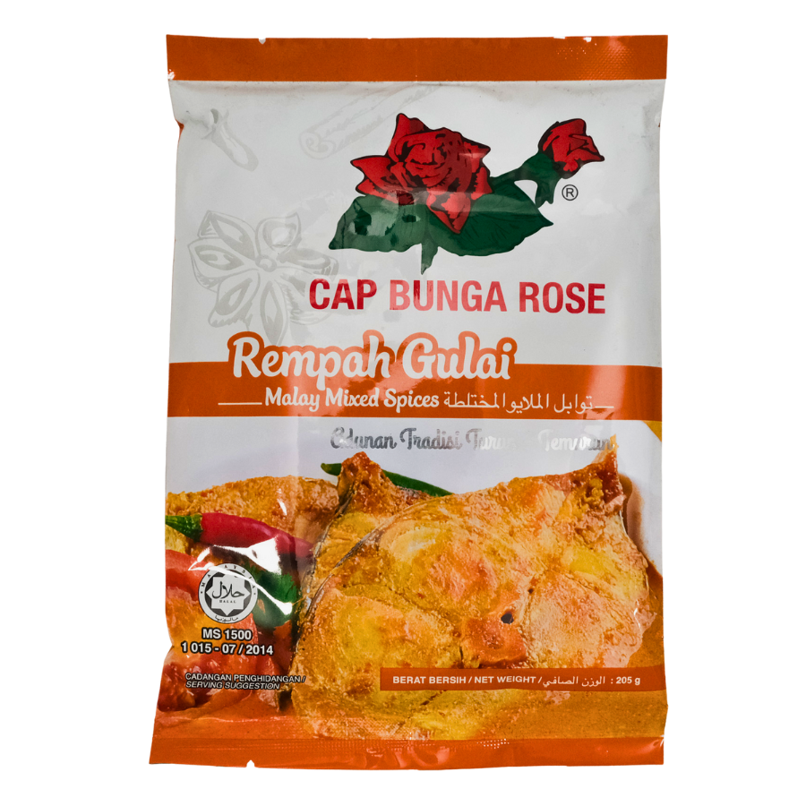 Cap Bunga Rose Rempah Gulai 205g