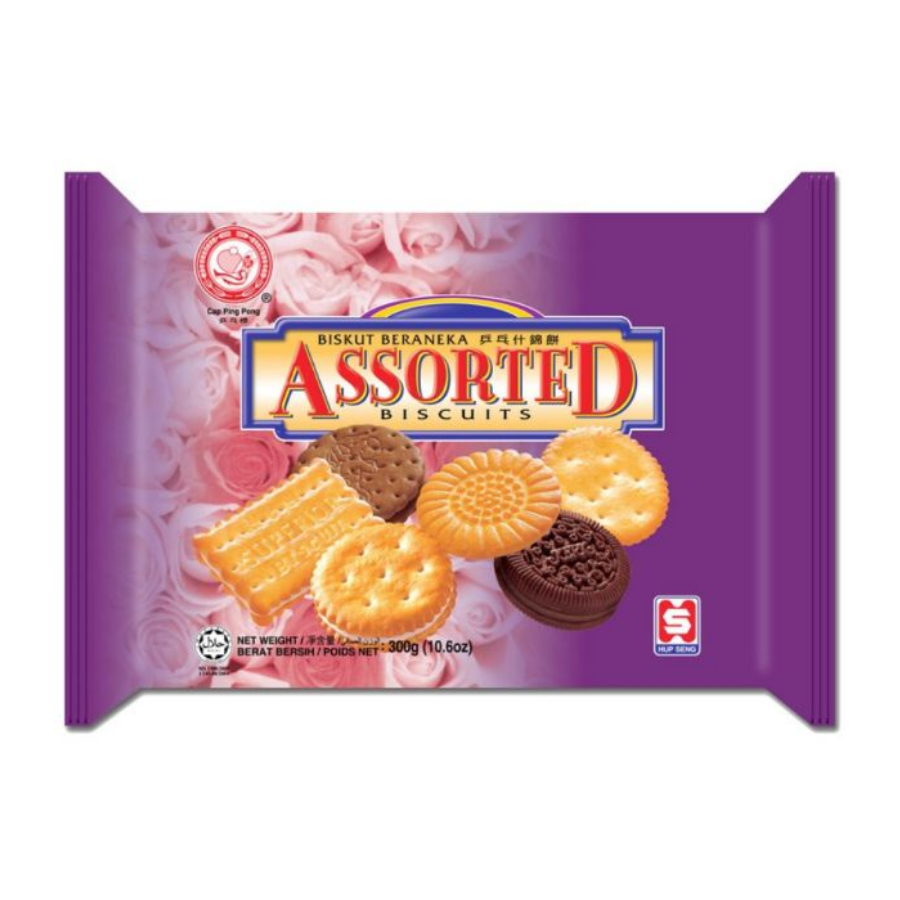 Cap Ping Pong Assorted 300g
