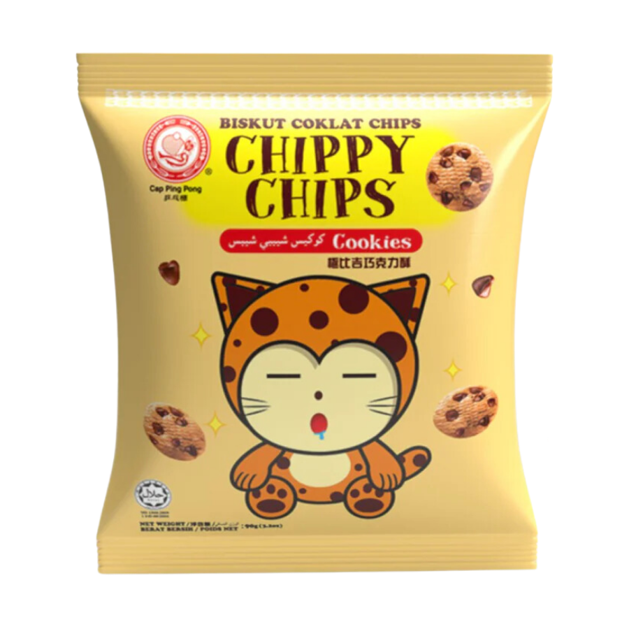 Cap Ping Pong Chippy Chips Cookies 90g (BB: 21.03.24)