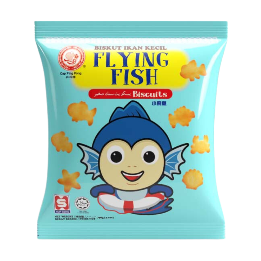 Cap Ping Pong Flying Fish Biscuits 90g
