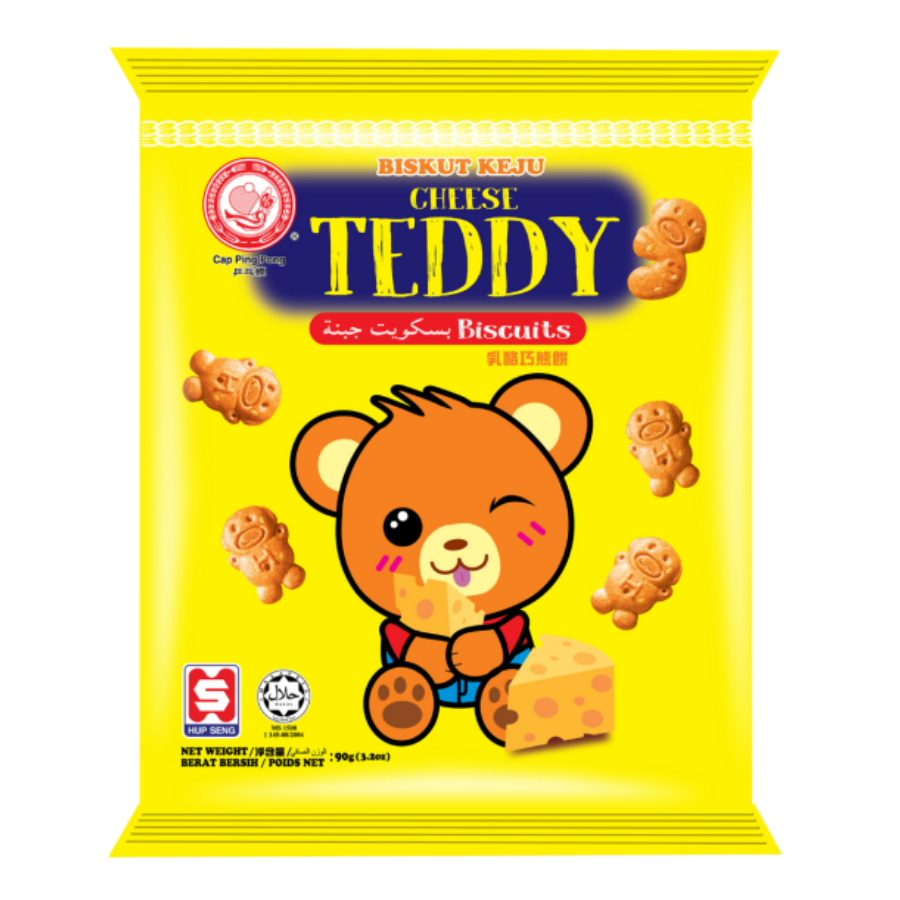 Cheese Teddy Biscuits 90g (BB: 17.07.24)