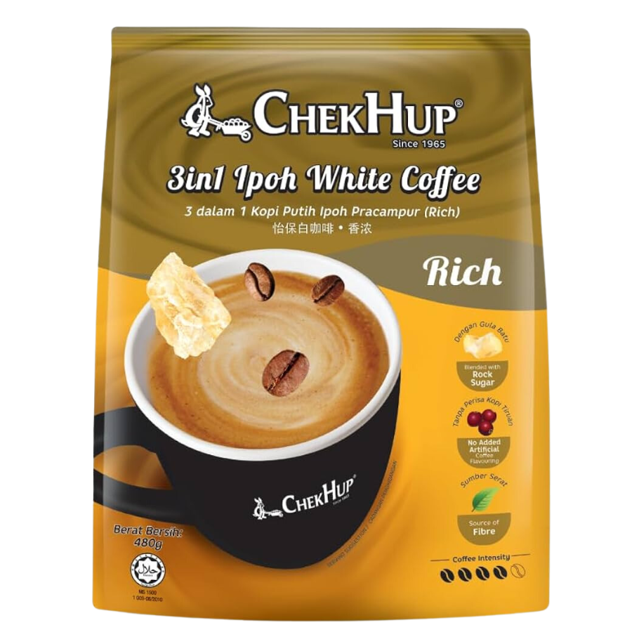 Chek Hup 3-in-1 Ipoh White Coffee (Rich) 12x40g