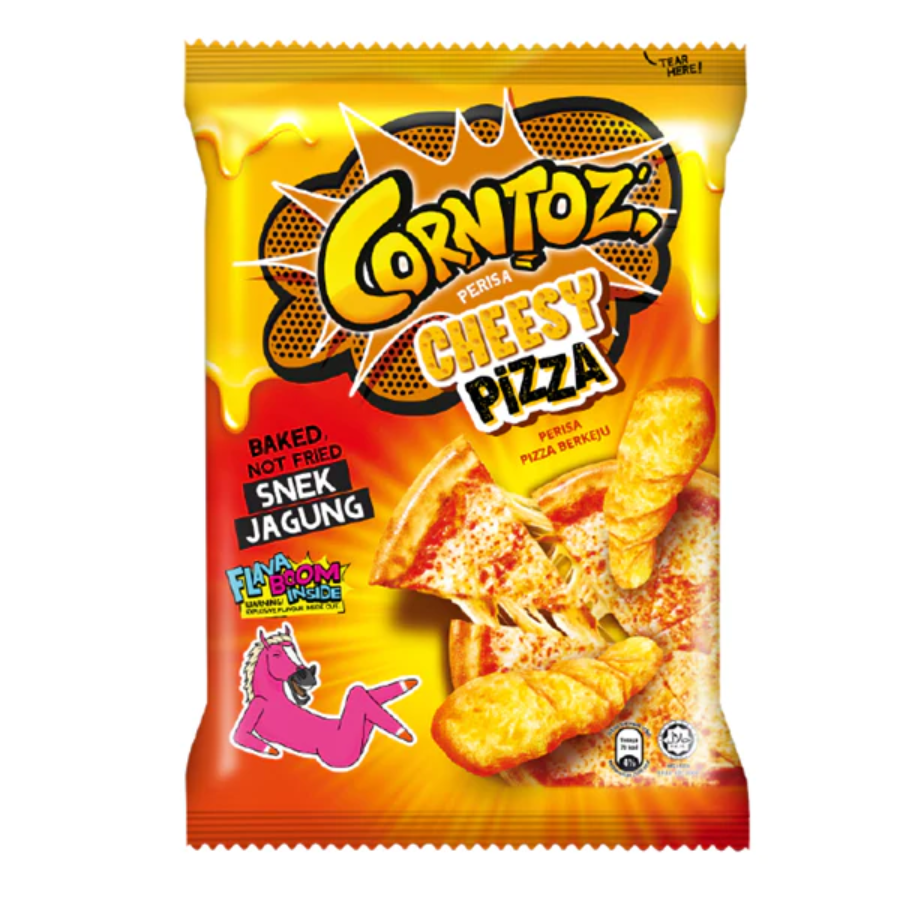 Corntoz Cheesy Pizza Flavour 100g