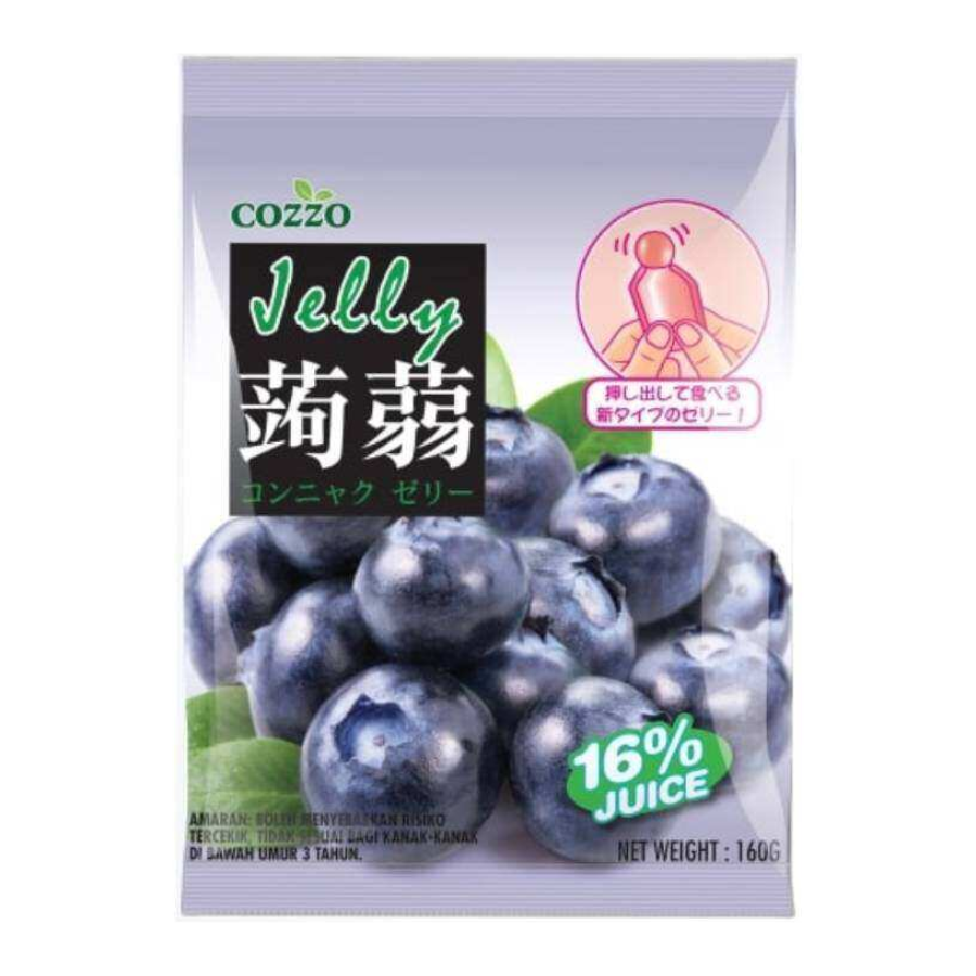 Cozzo Jushida Konnyaku Jelly Blueberry 160g