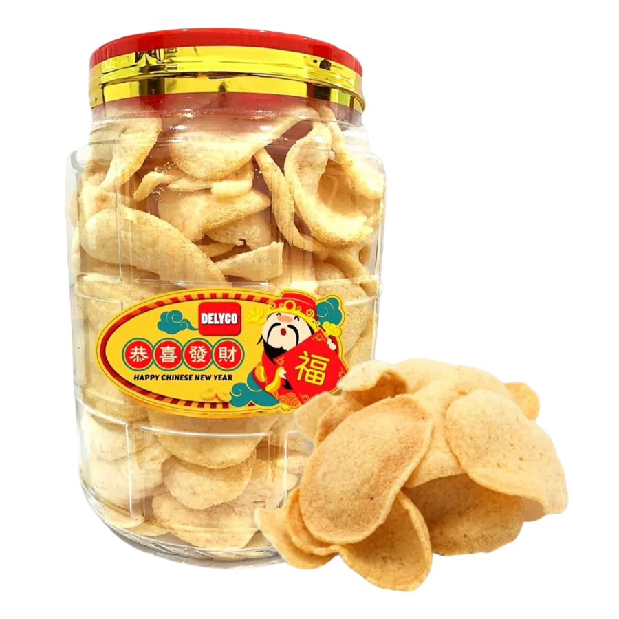 Delyco Mini Prawn Flavoured Cracker 140g