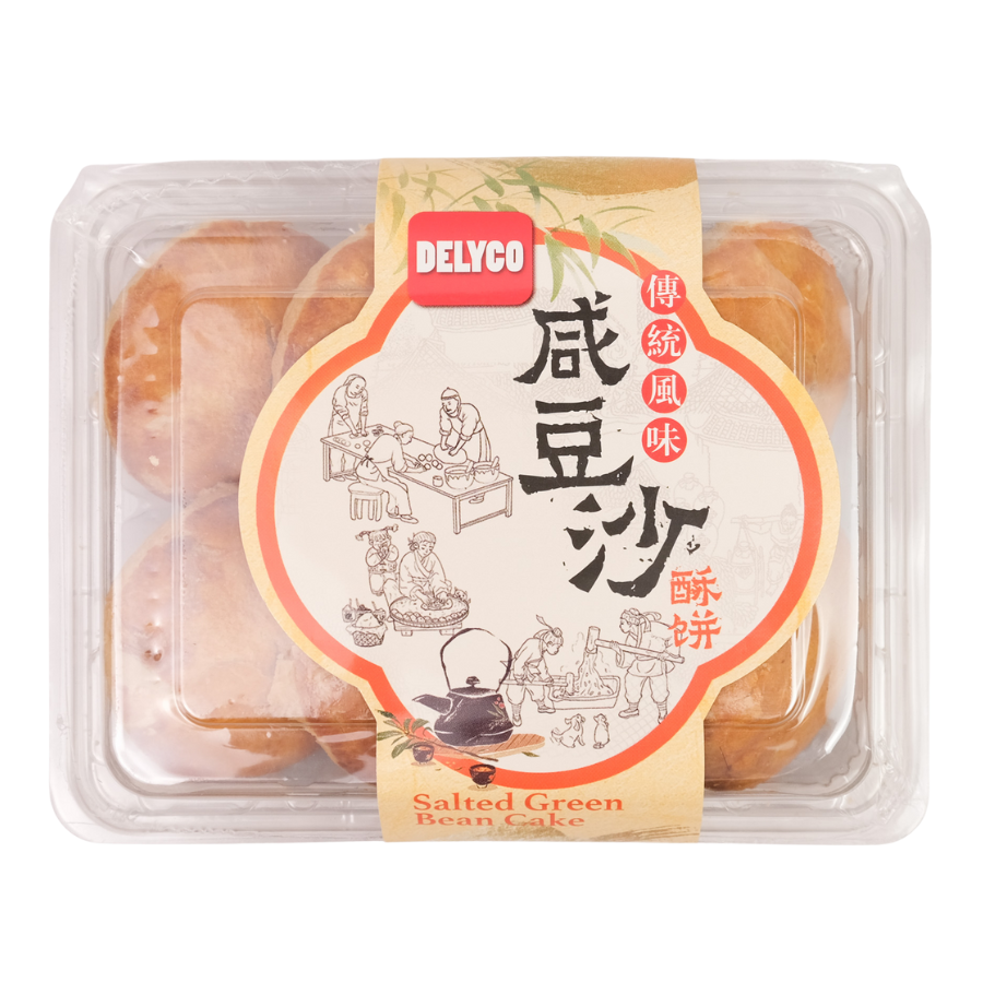 Delyco Salted Green Bean Cake 240g