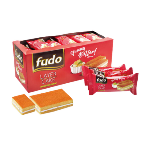 Fudo Butter Layer Cake 24x18g