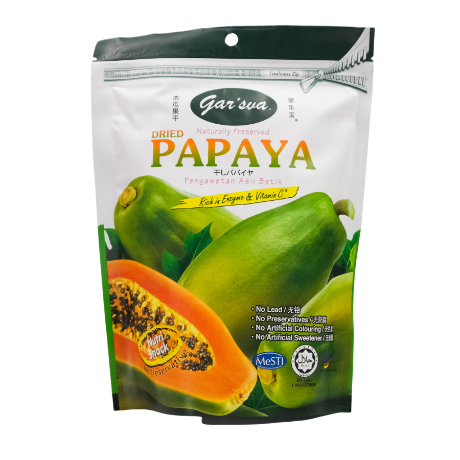 Gar'sva Dried Papaya 120g