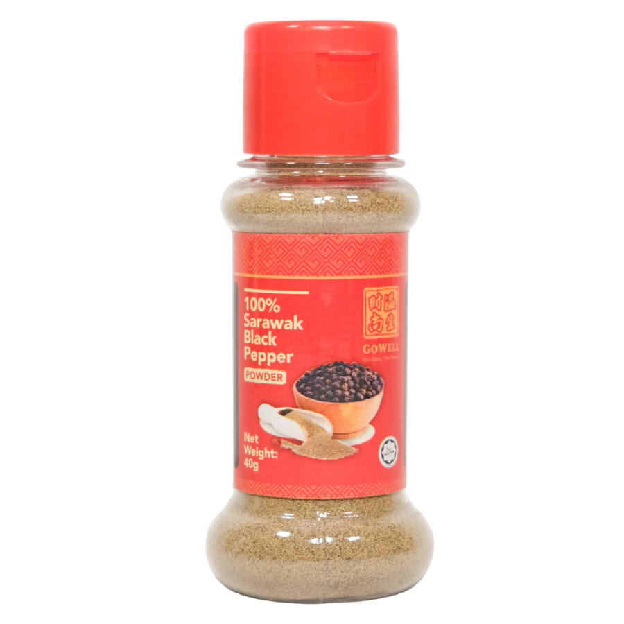 GoWell Sarawak Black Pepper Powder 40g