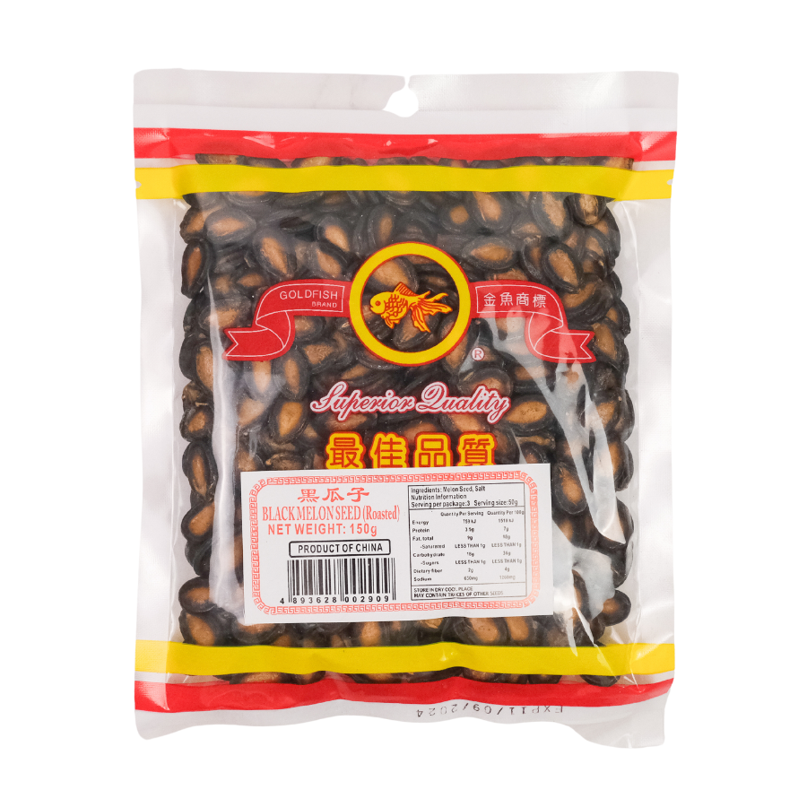 Gold Fish Roasted Black Melon Seed 150g