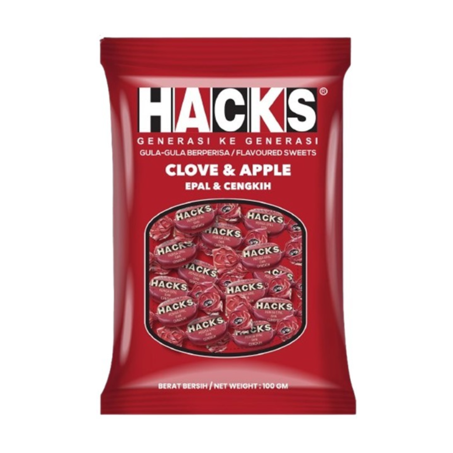 Hacks Clove Apple Candy 100g